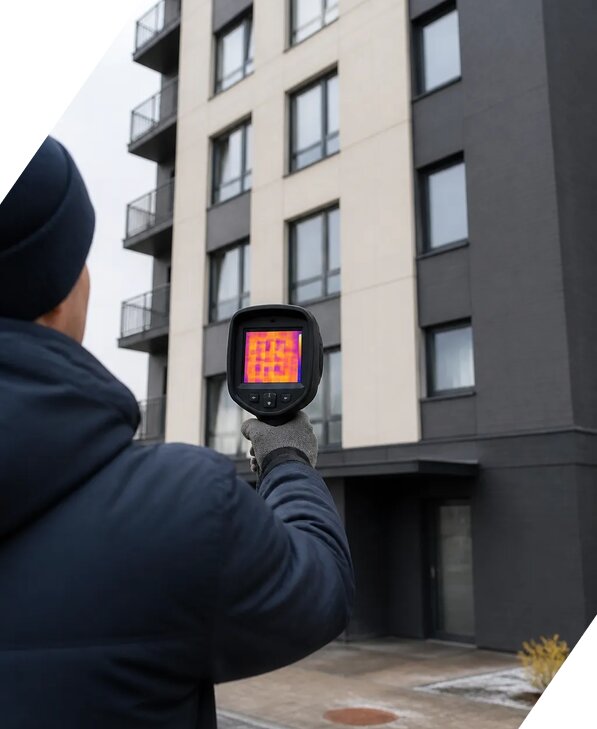 Тепловизионное обследование зданий в Воскресенске от 5169 р. | ЭкспертизаРоссия